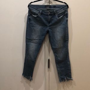 Lucky Brand Cropped Skinny Jeans
